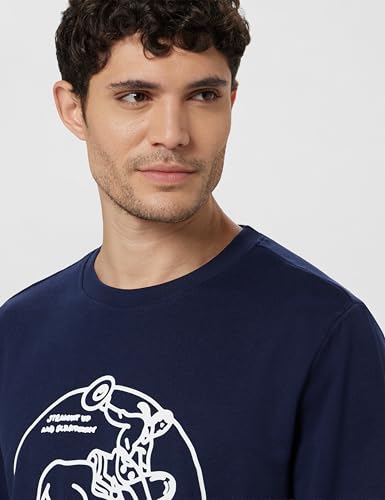 Image of Levi's Men Round Neck Cotton Sweatshirt