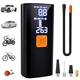 Tire Inflator Portable Air Compressor,Tire Inflators Portable Cordless Air Pump with Gauge for Car tires 20000mAh and 150PSI Digital LCD for Car,Motorcycle,Bike Tires and Balls