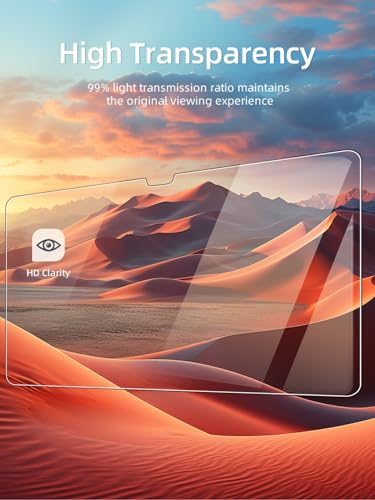Protector de Pantalla Vidrio Templado 2 Pack 10 pulgadas miniatura 4