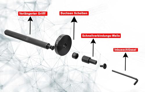 Foto von otgerlensker products Druckstück Treibsatz zum EIN- und Auspressen von Lagern und Buchsen Simmering