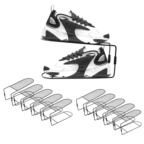 CiBiZi MShoe Schuhschlitz-Organizer, 10 Stück, Schwarz