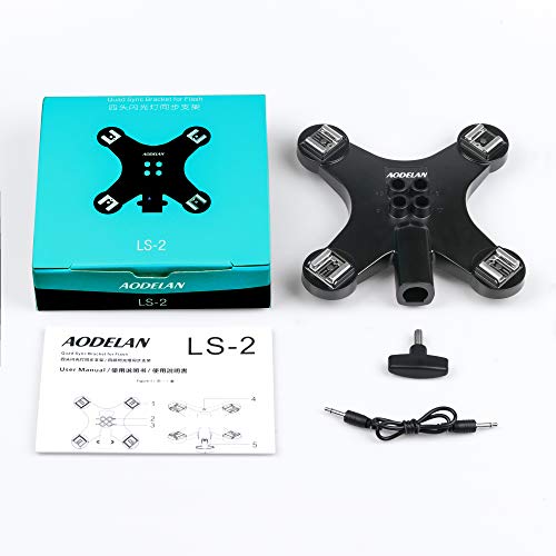 Aodelan Flash Speedlite Mount Light Stand Bracket With Umbrella Reflector Holder For Canon Nikon Olympus Panasonic Pentax Fuji Yongnuo Godox Flashes #TOP5