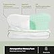 BLACKROLL® Recovery Pillow Set Jersey Anthrazit, ergonomisches HWS Nackenkissen aus Memory-Foam inkl. Zusätzlichem Bezug- Made in Germany