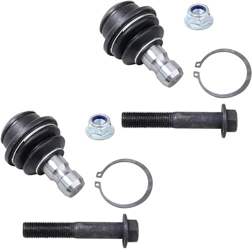 Image of Detroit Axle - 10pc Front End Kit for 2004-2019 Nissan Pathfinder Armada, 2004-2013 Infiniti QX56, 2004-2015 Titan, 4 Tie Rods 2 Lower Ball Joints 2 Upper Control Arms 2 Boots + Bellows Replacement
