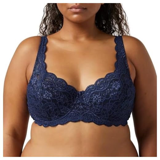 Schalen BH mit weicher Einlage schwarz /2132 (95 A, Weiss) 4 Triumph Damen Amourette 300 WHP X Halbschalen BH, Blau (Deep Water 6722), 95A