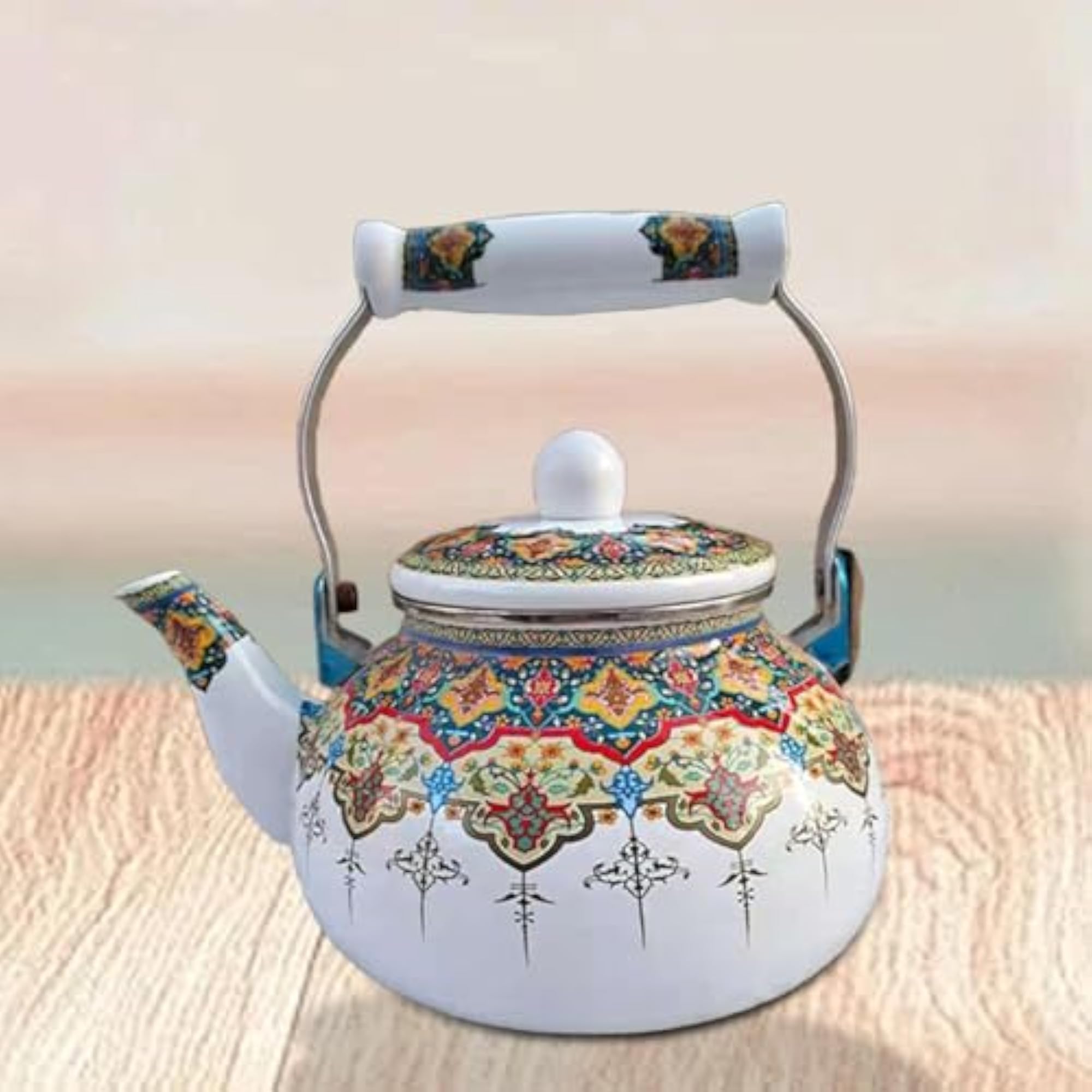 Enamel Tea Kettle Juice Water Jug