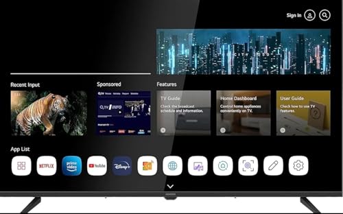 Sencor Smart TV 55" UHD 4K - webOS 22, Magic