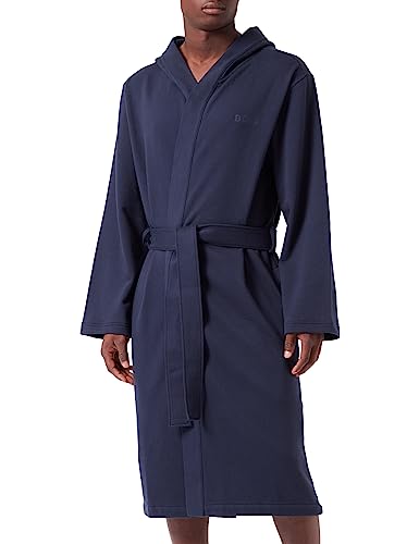 BOSS French Terry Robe Bata, Dark Blue, XL de los Hombres