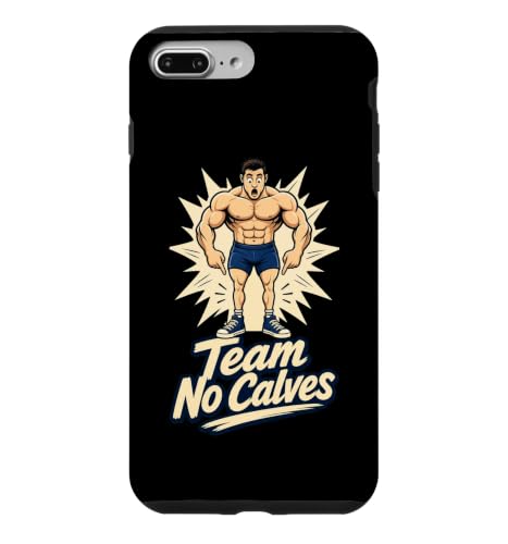 Team No Calves �ؓ� �W�� ���[�N�A�E�g �W���[�N �X�}�z�P�[�X iPhone 7 Plus/8 Plus �p