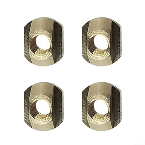 Hasaller Tornillos de hidroplano para tabla de surf, 4 piezas, kit de herramientas de montaje de hidrofool, tablas de surf, tornillo de aleta Hy-drofoil montaje en T, tuercas en T, tornillos