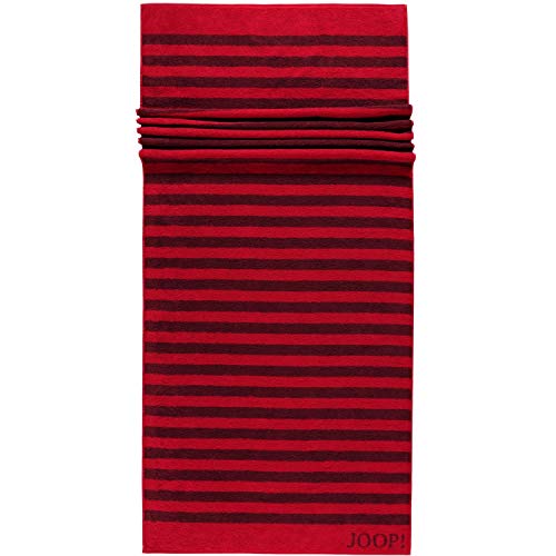 Preisvergleich Produktbild Joop! Handtücher Classic Stripes 1610 Rubin - 24 Saunatuch 80x200 cm