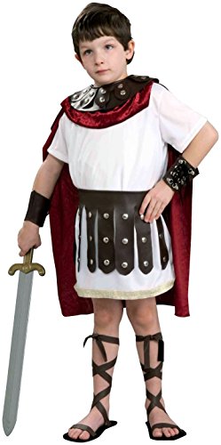 Kids Roman Gladiator Soldier Boys Halloween Costume...