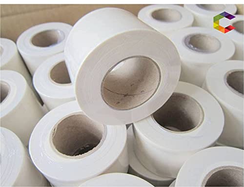 Image of VIBHA PVC Self Adhesive Tape For Air Conditioner Copper Pipe Wrapping Tape AC Insulation Tape Water Prof Heavy Duty 20 Meters Length, 48MM (White - 01)