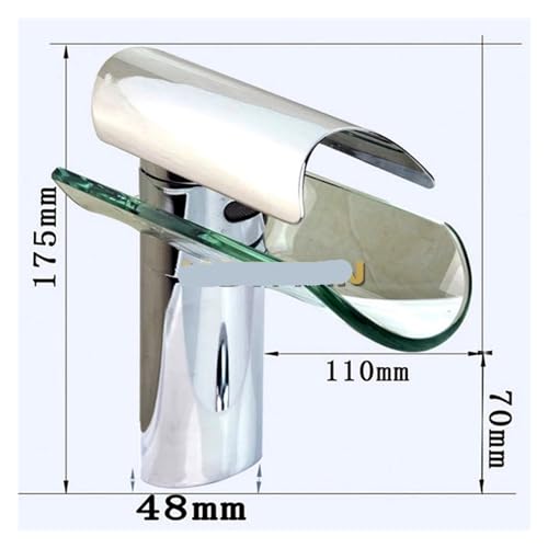 Grifo de baño de cascada para lavabos modernos y renovación de aseos con agua fría y caliente 3