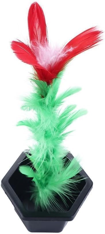 Wpppan 1Set Black Magic Wand to Flower for People Playing Toys,Magic Trick Wand,Close-up Magic Prop Magic Flower Stick,Magicians Tricks Toys,Magic Kits and Accessories,Novelty and Gag Toys,Games - Image 2
