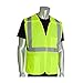 ANSI Type R Class 2 Three Pocket Mesh Breakaway Vest 302-5PMVLY-S, (50)