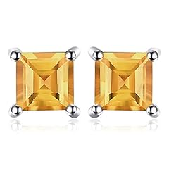 D-Sterling Silver-Citrine