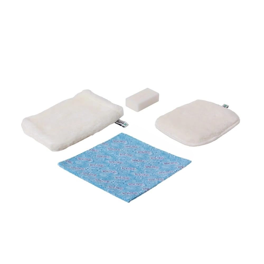 Kit de démarrage de cuisine - Ensemble en microfibre écologique pour un nettoyage de cuisine sans traces et sans produits chimiques