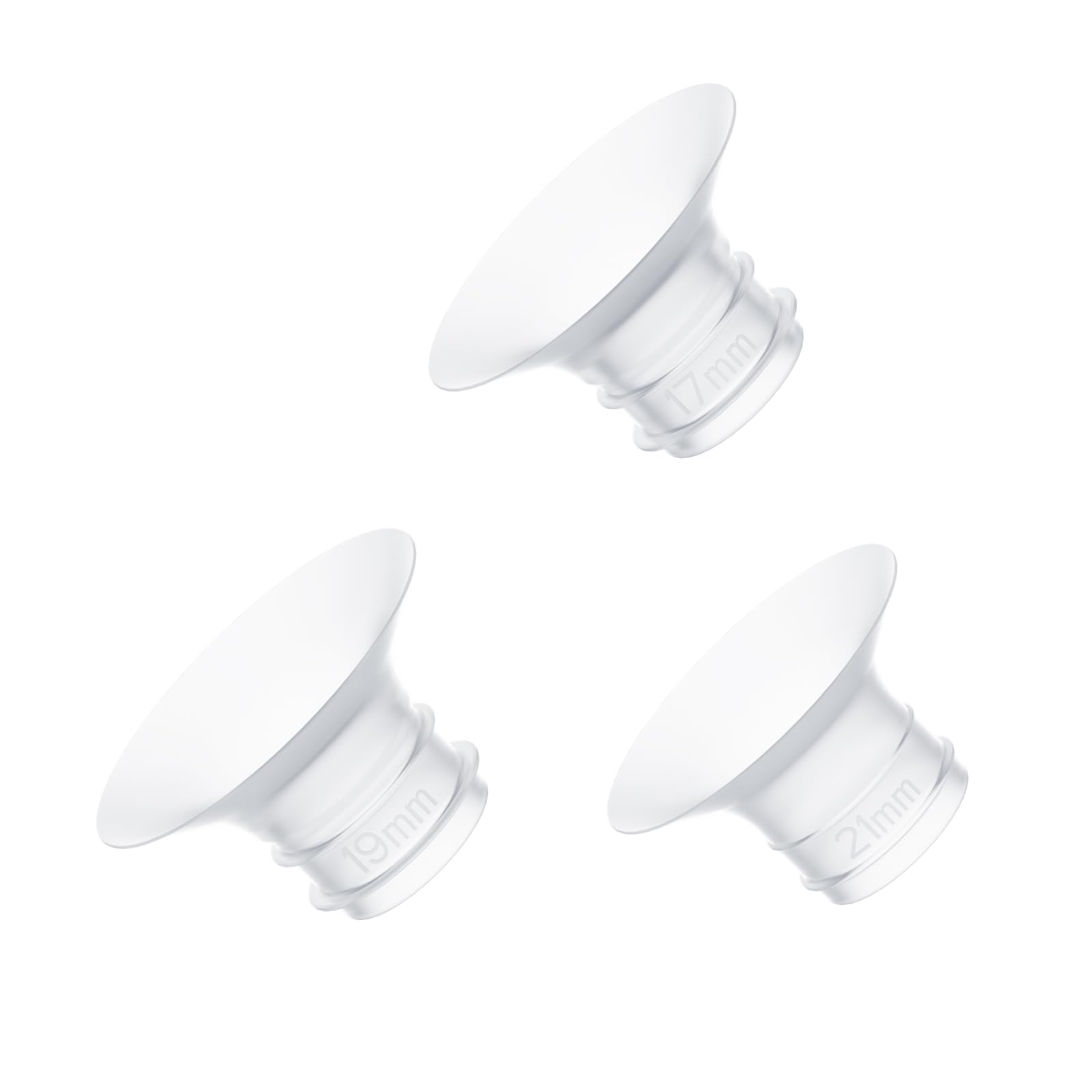 Momcozy Wkładki Air 1 17/19/21 mm* 1, silikon klasy spożywczej i wolne od BPA, oryginalne części do karmienia piersią