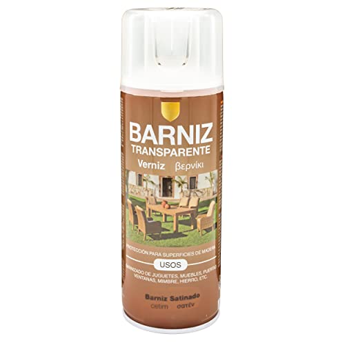Pintura Spray Barniz Satinado 400ml
