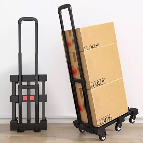 Carretilla plegable de mano para equipaje y carga miniatura 4