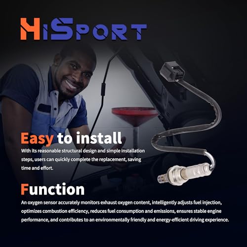 Sensor de Oxígeno HiSport O2 Downstream para Infiniti y Nissan miniatura 5