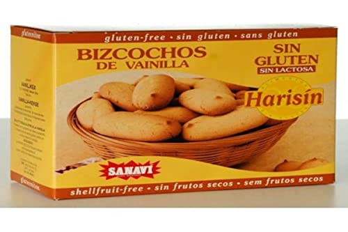 Sanavi 8425887001025 Bizcochos Caja 125 gr, Acero Inoxidable