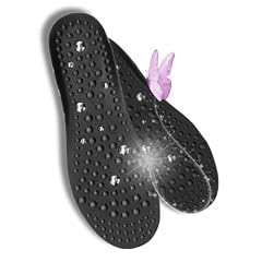 Solette magnetiche – Solette ortopediche per scarpe per uomini e donne, ideali per attività sedentarie e home office, massaggio ai piedi e circolazione sanguigna, dolore ai piedi e tensioni, Office L