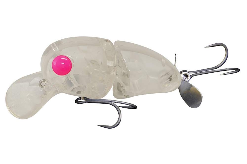 JACKALL Deracoup Floating Crankbait 2.6in 0.8oz YB Secret Clear Japan