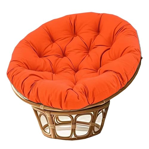 Silla hamaca columpio redondo para jardín de algodón con asiento de 40 cm 2