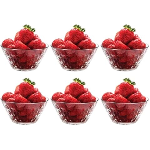 Vikko 7oz Glass Bowls: Durable & Versatile for Desserts, Condiments, Candy and More Cover