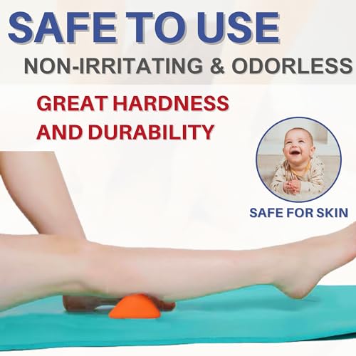 LEZER Trigger Massage Point, Manual Massage Ball, Hip Hook, Muscle Knot Release Tool, Deep Tissue Relief, Hip Flexor Iliacus Back Psoas Hand Foot Myofascial, Physical Therapy, 2.9 inｘ2.1 in（Orange） - Thumbnail 6