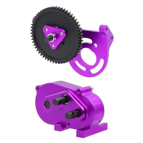 RC�������i Compatible With LCG Gspeed For UGRC For SCX10 1/10 RC �N���[���[ �`�[�^�[ ���O �r���g�C�� �A���~�j�E�� �v���t�B�b�N�X �M�A�{�b�N�X �I�[�o�[�h���C�u �g�����X�t�@�[ �P�[�X(Purp