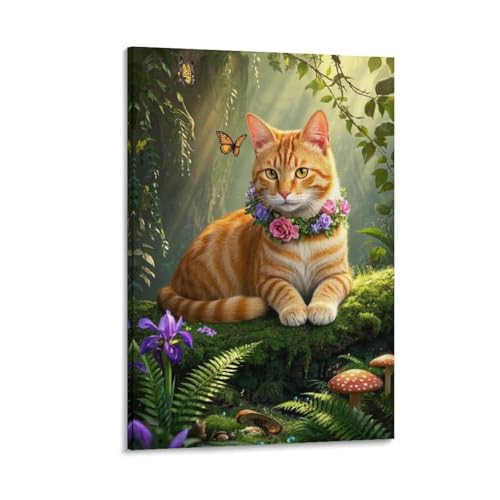 Peintures Sur Toile Bengale Tableaux Decoratifs pour Toile Sejour 30x45cm