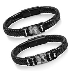 custom leather bracelet