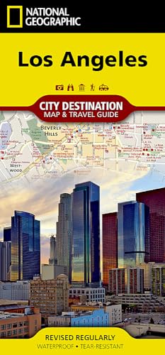Los Angeles Map (National Geographic Destination City Map)