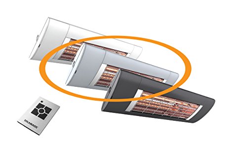 Preisvergleich Produktbild Solamagic Infrarotstrahler S2 ARC, 2500 Watt, mit Funksteuerung und Fernbedienung - titan
