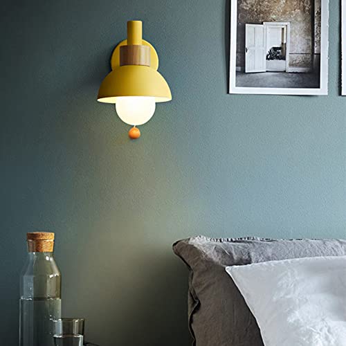KXQYIKYI LED Nachtwandlampe Rundkugel Modern Schlafzimmer