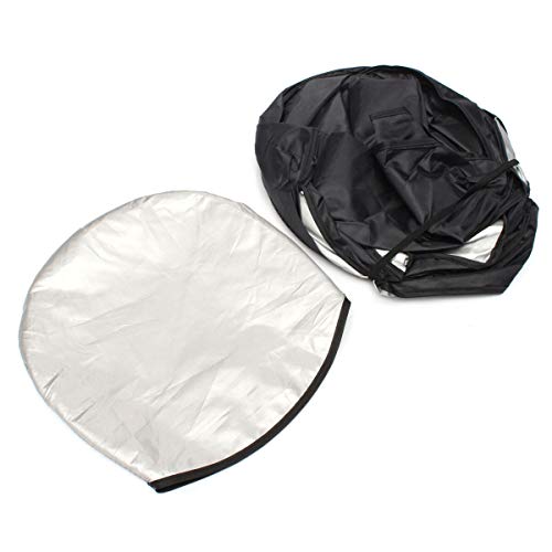 Protector solar para auto reflectante de 190x90cm para parabrisas de camion plegable 5