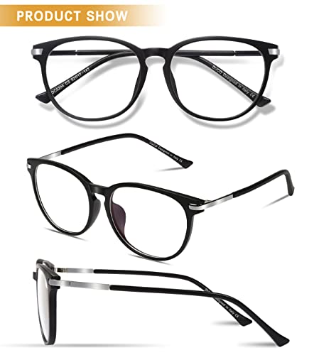 Image of DUCO Computer Reading Gaming Blue Light Blocking Glasses for Men Women DC5204