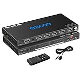 matrix x-one akku Alta compatibilità: la matrice HDMI a quattro ingressi e due uscite supporta dispositivi HDMI 2.0 HDCP 2.2 Nvidia Shield, Xfinity Box, Game Capture, Apple TV, Amazon Fire TV, PS4 Pro, serie X BoX, Comcast ecc. 1 ~ 3 sec commutazione rapida dell'ingresso. Nessun ritardo del segnale/ritardo.