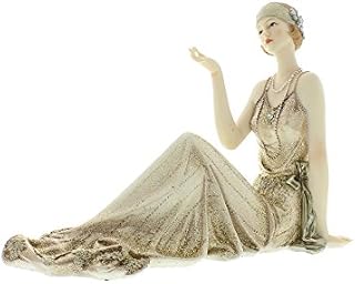 Stunning Art Deco Figurine Broadway Belles Lady Justina