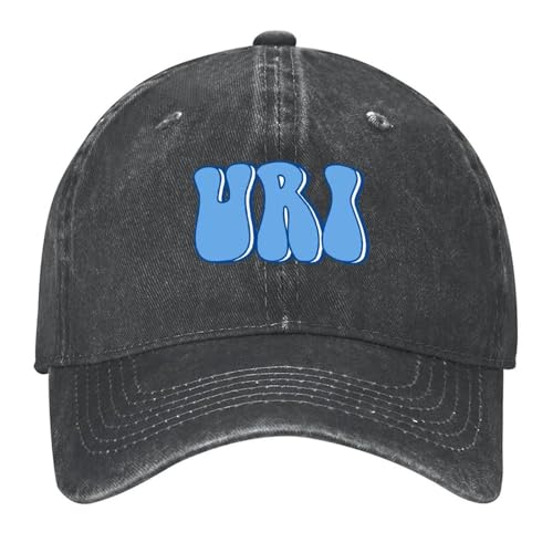 Casquette de baseball classique uri grand et groovy en coton ajusté avec police marinière