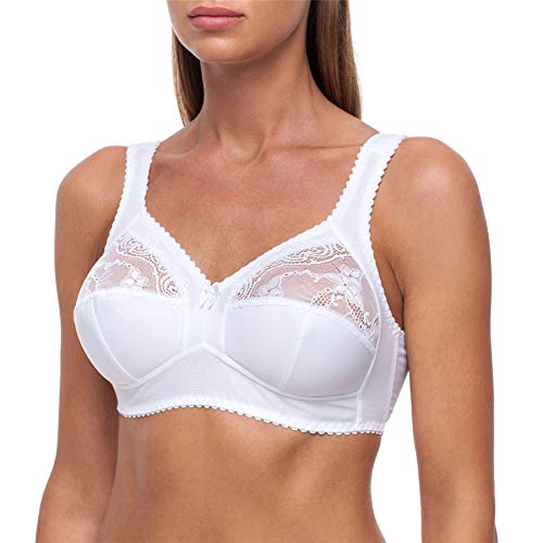 frugue Non Wired Comfort Wireless Support Bra White 36 G