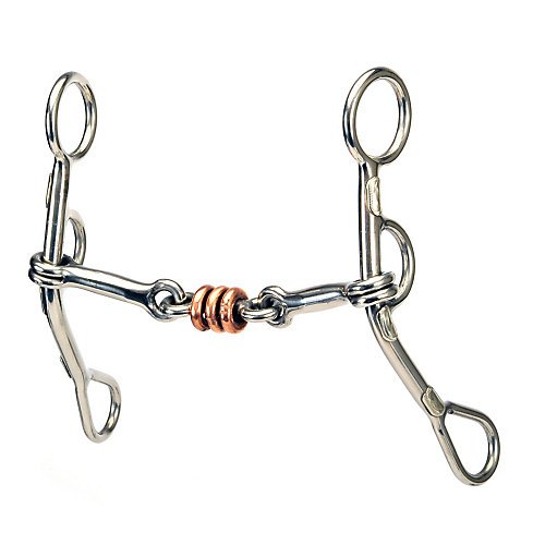 Aime Imports Western SS Dogbone Copper Ring Argentine Bit