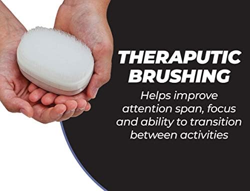 Wilbarger Therapy Brush, 2 Pack  Therapressure Brush for Occupational Therapy for Sensory Brushing  Designed by Patricia Wilbarger  Use as Part of The Wilbarger Brushing Protocol