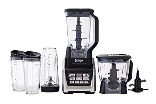 Nutri Ninja Ninja Blender System with Auto-IQ, Includes (2) 24oz and (1) 32oz cups (BL682Z) (Renewed)