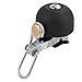 Aigid Bicycle Ring Bell - 3 Couleurs Mini Anneau De Vélo en Cuivre Fort Crisp Clear Sound Horn Accessoires De Vélo pour Scooter Cruiser E-Bike Tricycle Vélo De Montagne Vélo Électrique(Noir)