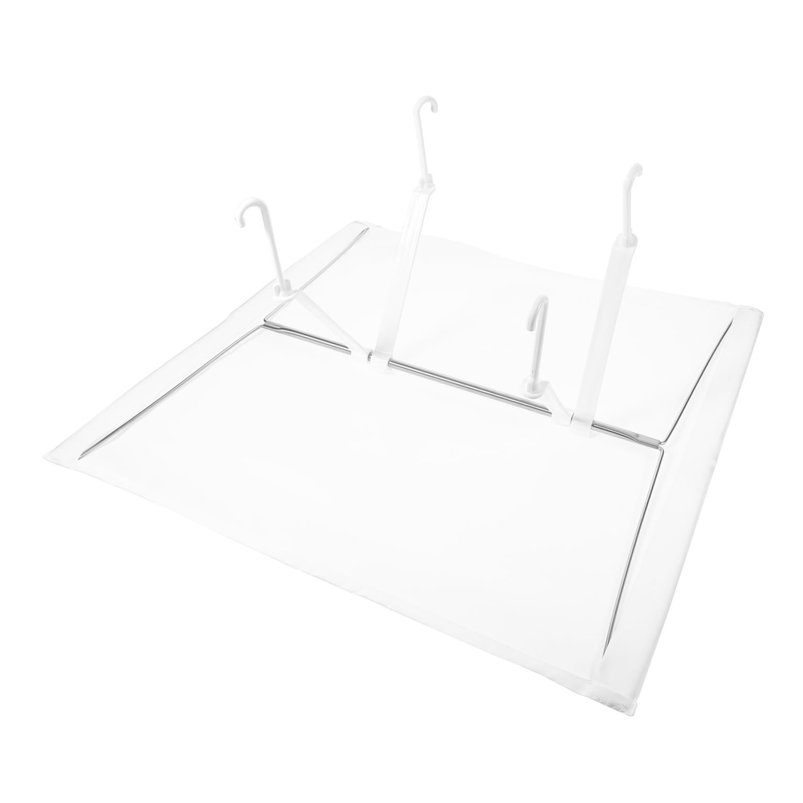 Mikikit Deflettore Per Condizionatore Aria Per Venti Quadrati Protegge Da Soffiate Dirette Facile Installazione Adatto Per Ufficio e Camera Da Letto