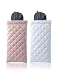 COMF-PRO Squeeze Top Sunglass Pouch - Portable Sunglass Organizer Pouch Bags Soft PU Leather Glasses 2 Pack
